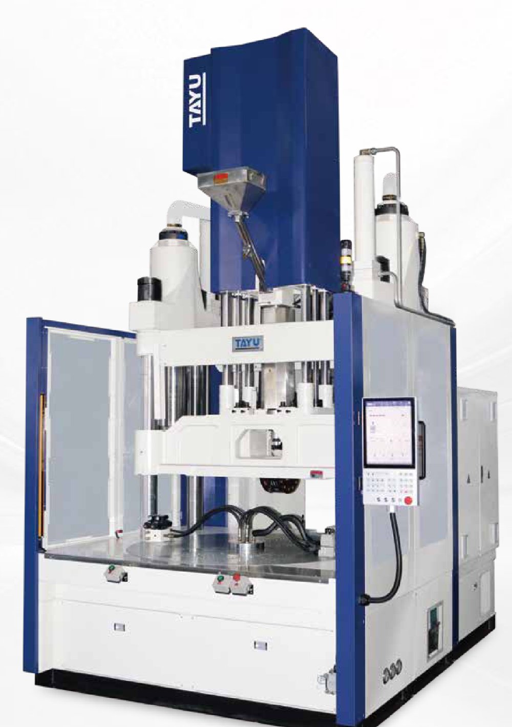 ETU-1600.2R.SF.J hybrid electro-hydraulic vertical rotary injection moulding machine