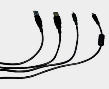 Electronics connector and cable overmoulding