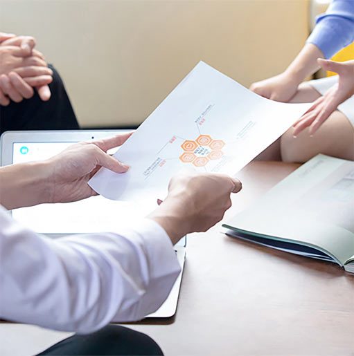 Handover of documentation after commissioning