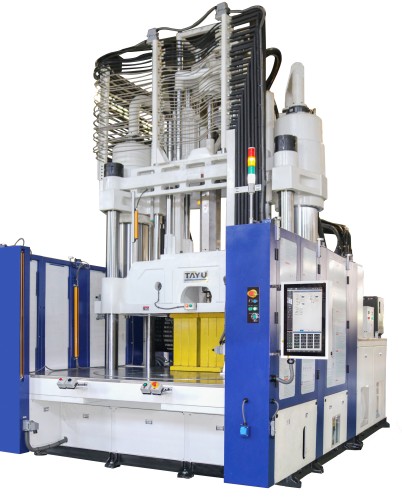 Vertical rotary table injection moulding machine, 450 t class